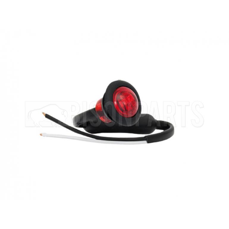 RED LED REAR MARKER LAMP FITS RH OR LH 12/24V