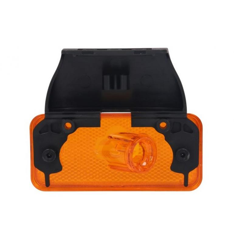 AMBER SIDE MARKER LAMP & BRACKET FITS RH OR LH