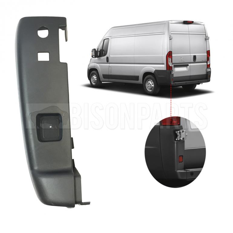 REAR BUMPER CORNER PASSENGER SIDE LH