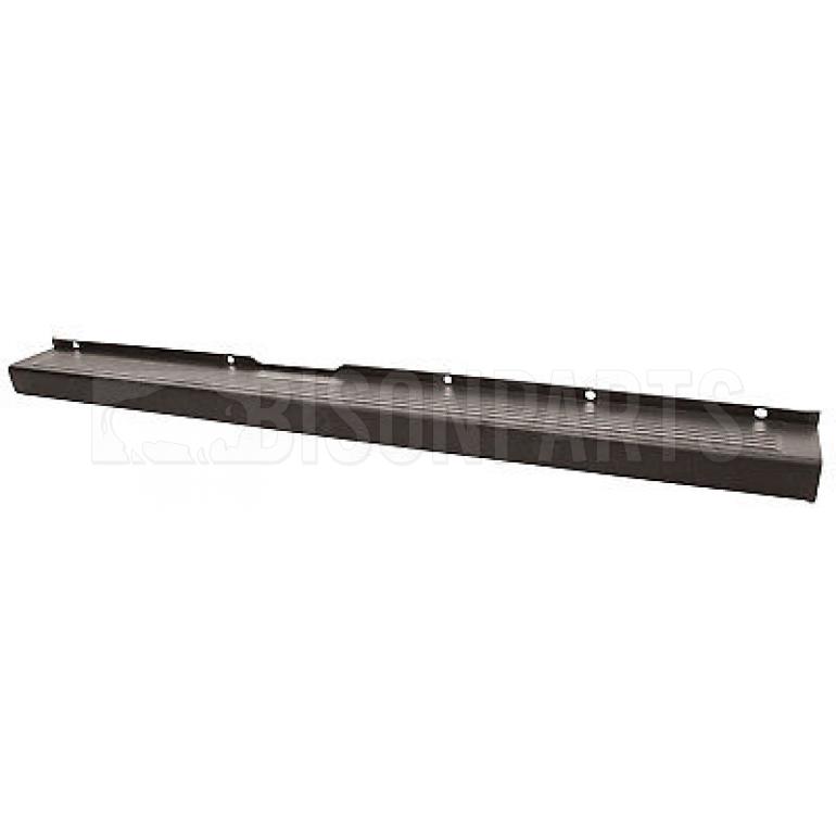 REAR DARK GREY PLASTIC BUMPER CENTRE