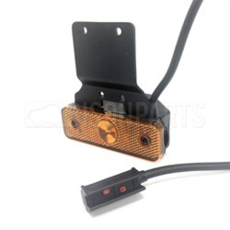 LED AMBER FLATPOINT MARKER LAMP 24 VOLT