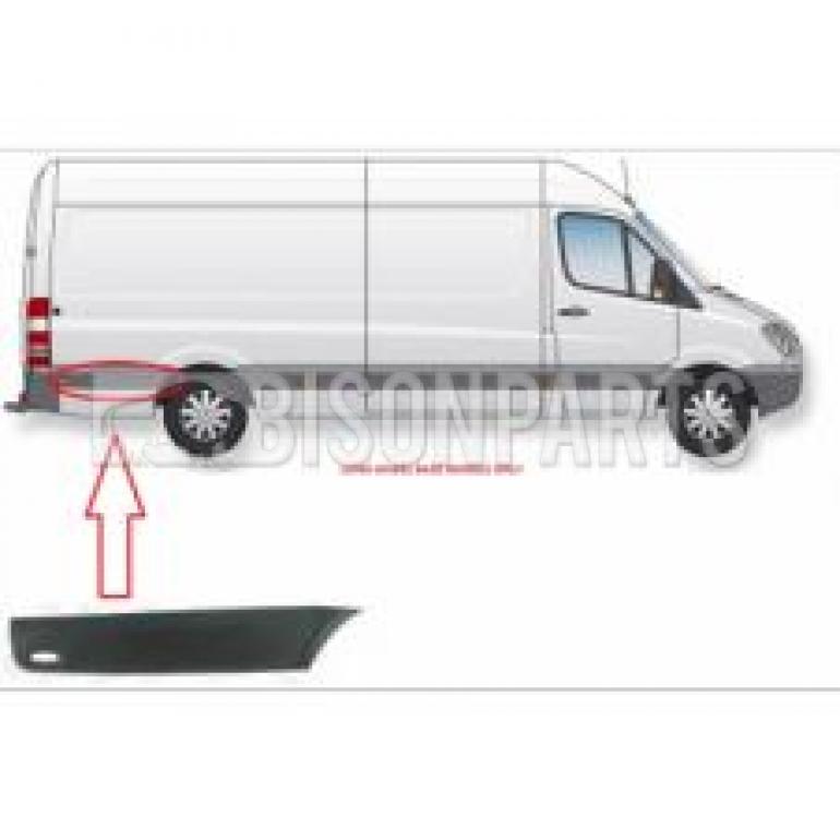 REAREST PROTECTIVE TRIM DRIVER SIDE RH