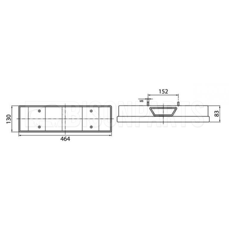 REAR COMBINATION LAMP DRIVER SIDE RH