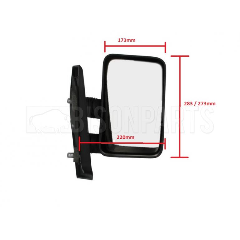MANUAL MAIN MIRROR  HEAD DRIVER SIDE RH