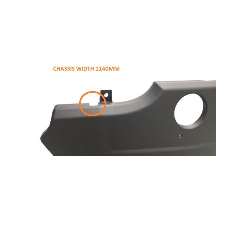 FRONT 'HIGH BUMPER CORNER PASSENGER SIDE LH