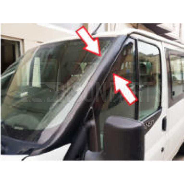 WINDSCREEN MOULDING TRIMS (PAIR)