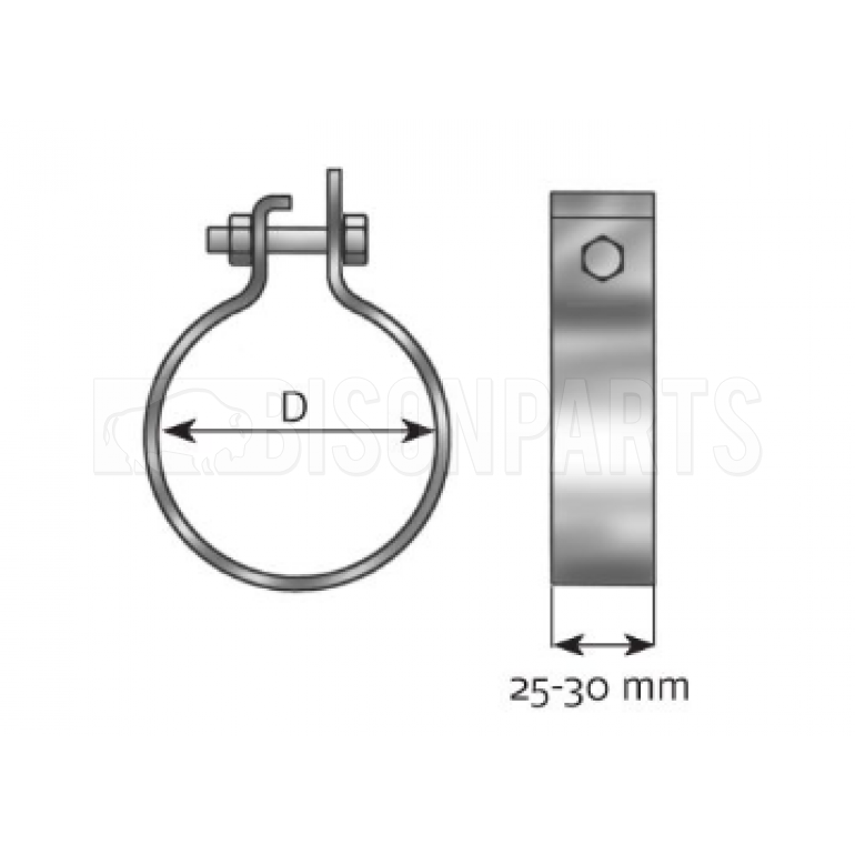 EXHAUST CLAMP