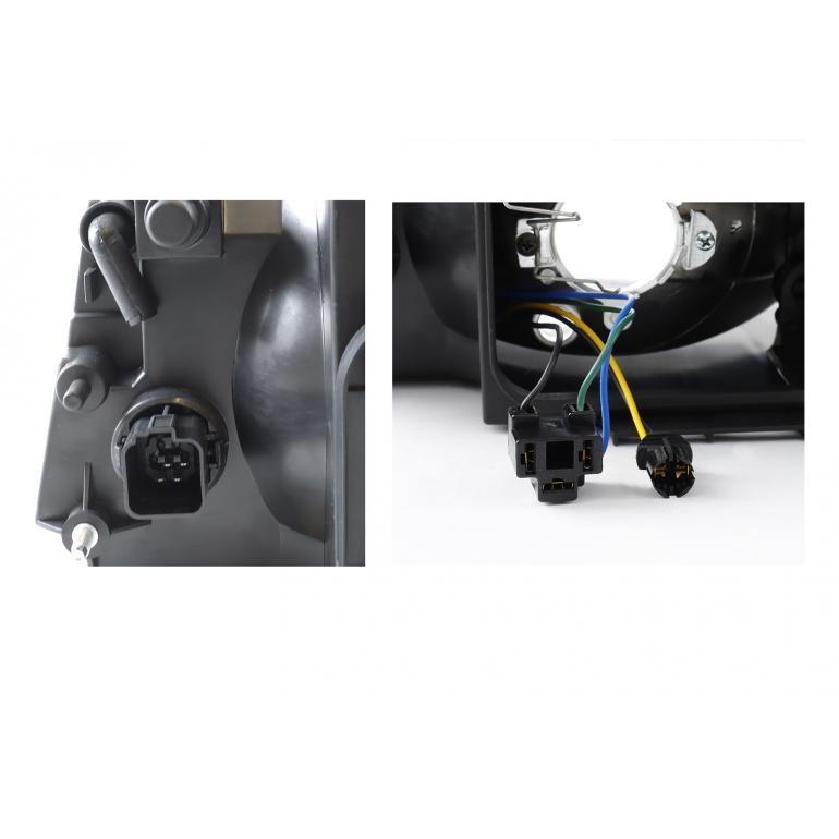 MANUAL HEADLAMP ASSEMBLY DRIVER SIDE RH