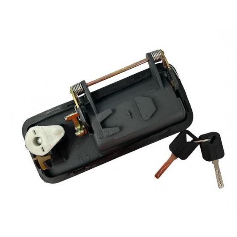 OUTER FRONT DOOR HANDLE C/W KEYS DRIVER SIDE RH