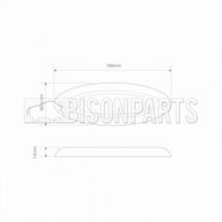 LED TOUCH SWITCH OVAL INTERIOR LAMP