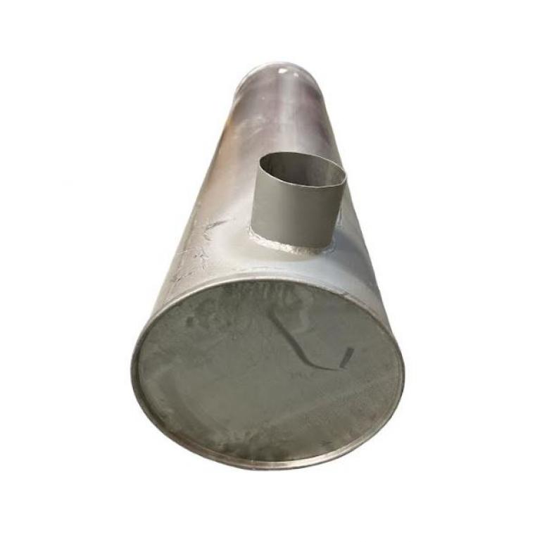 EXHAUST SILENCER BOX DRIVER SIDE RH