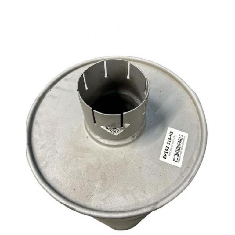 EXHAUST SILENCER BOX DRIVER SIDE RH