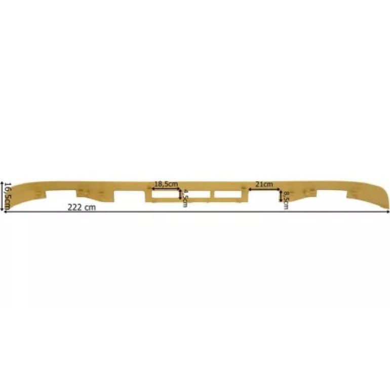 UPPER SUNVISOR SECTION TO SUIT 7 LAMPS
