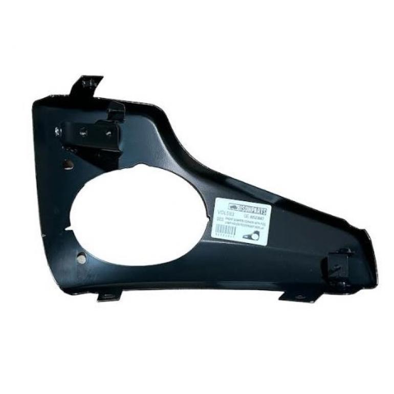 FRONT BUMPER CORNER WITH FOG LAMP HOLES PASSENGER SIDE LH