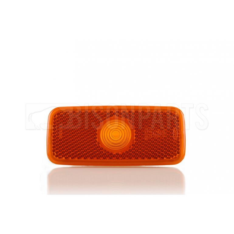 AMBER SIDE MARKER LAMP LENS ONLY FITS RH OR LH