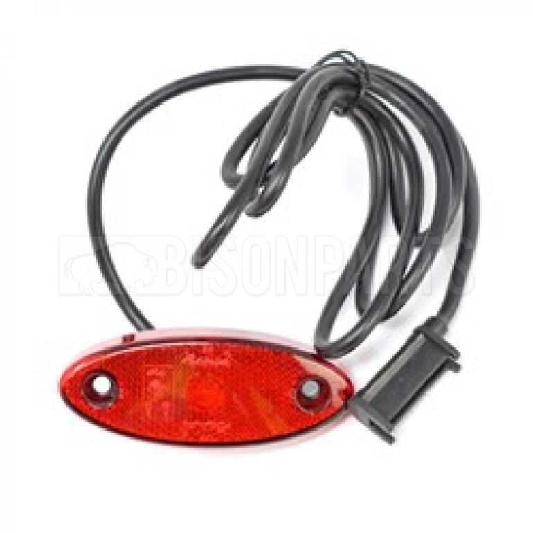 REAR RED LED MARKER LAMP 12/24 VOLT