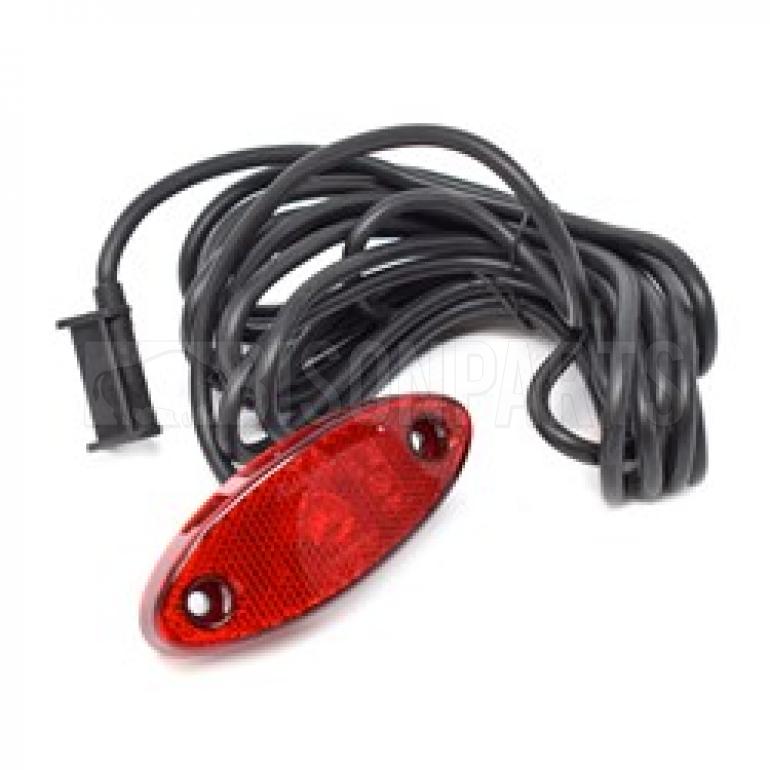 REAR RED LED MARKER LAMP 12/24 VOLT