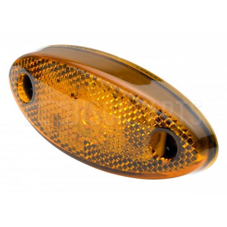LED AMBER SIDE MARKER LAMP 24 VOLT