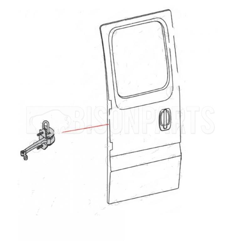 FRONT DOOR STOP LIMITER FITS RH OR LH