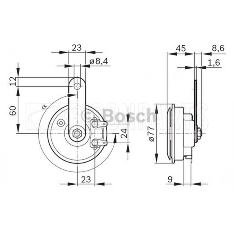 AIR HORN 12 VOLT
