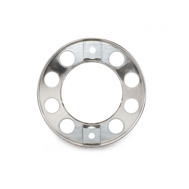 22.5" STAINLESS STEEL 10 STUD WHEEL COVER