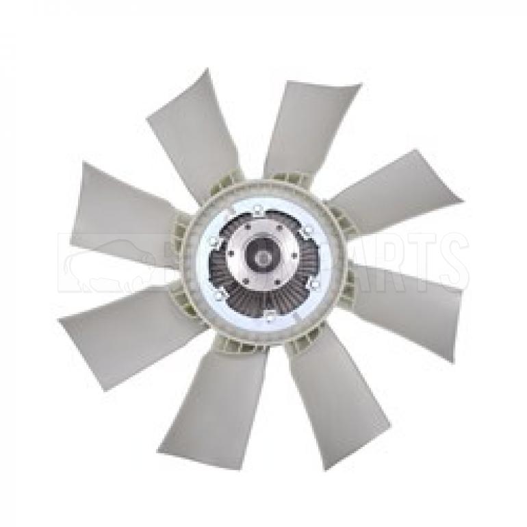 VISCOUS FAN HUB & BLADES ASSEMBLY