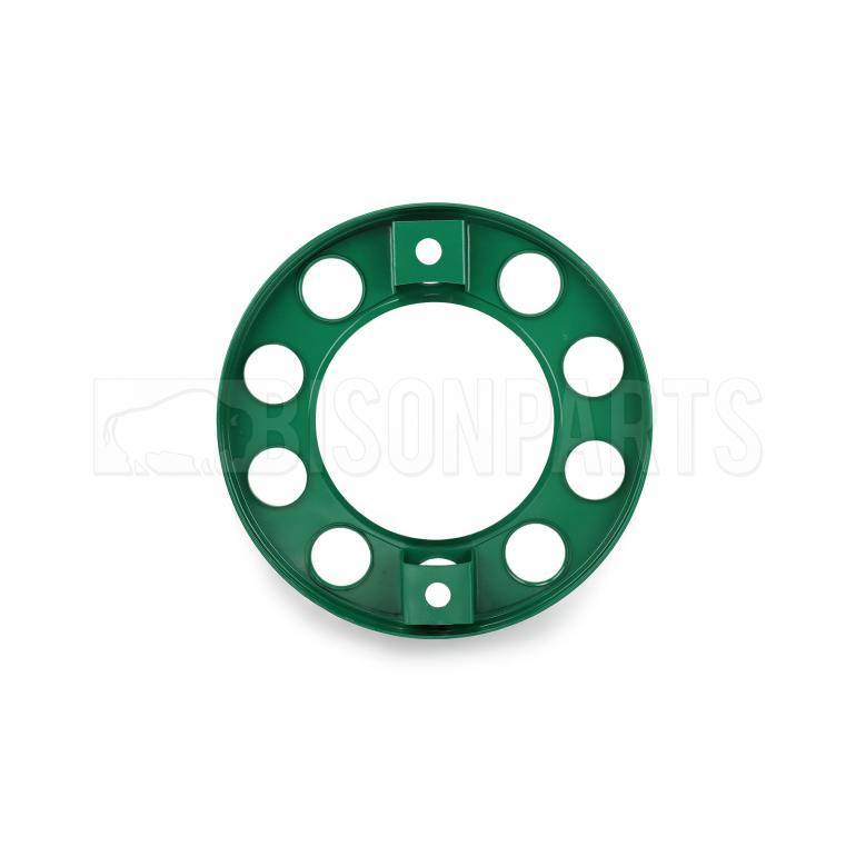 22.5" GREEN COATED STEEL WHEEL RIM COVER