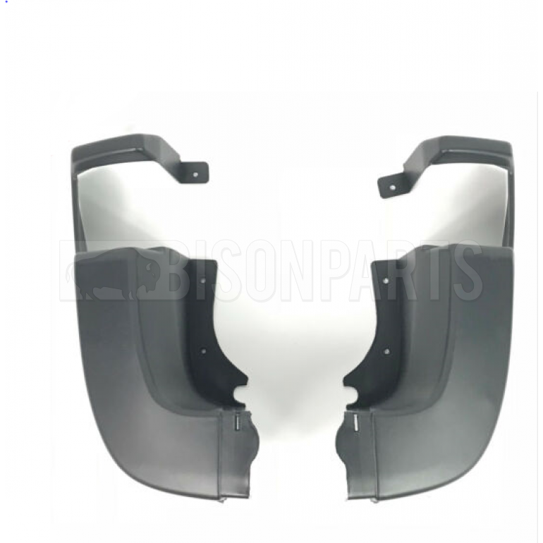 TEMPEST GREY REAR BUMPER STEP COVER & BUMPER CORNERS (NO SENSOR HOLES)