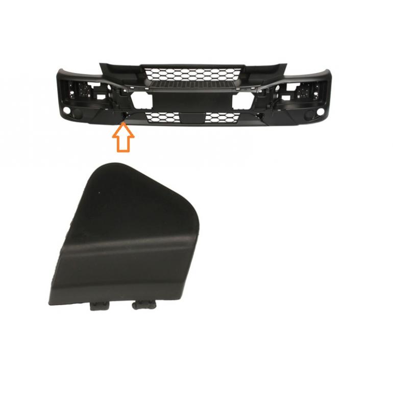 FRONT BUMPER BLANKING CAP DRIVER SIDE RH