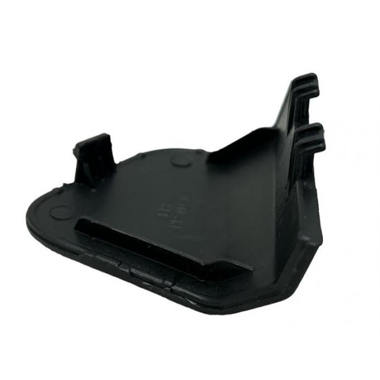 FRONT BLACK BUMPER BLANK CAP PASSENGER SIDE LH