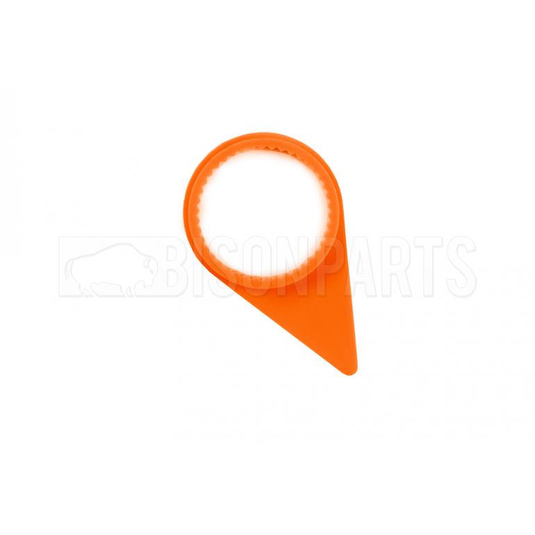 32MM ORANGE 'CHECKPOINT WHEEL NUT INDICATORS (PKT 100)