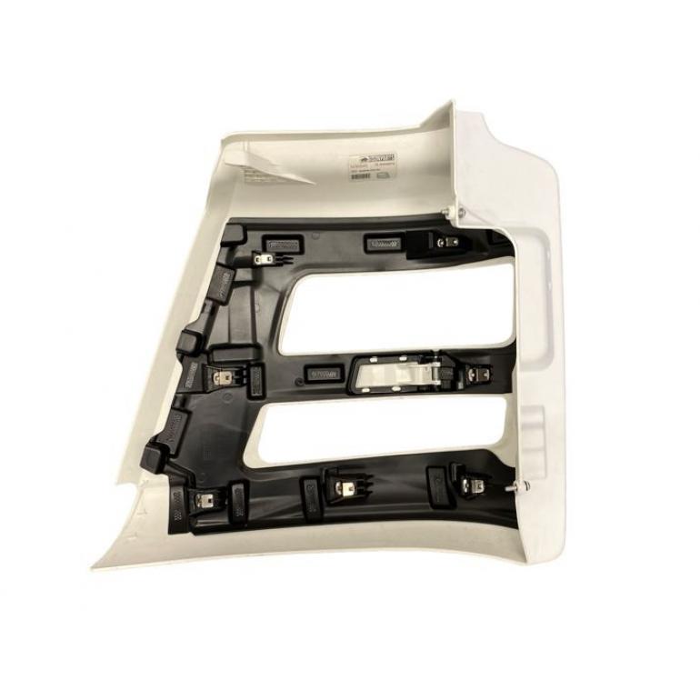 PRIMED FRONT BUMPER CORNER WITH HEADLAMP WASHER DRIVER SIDE RH