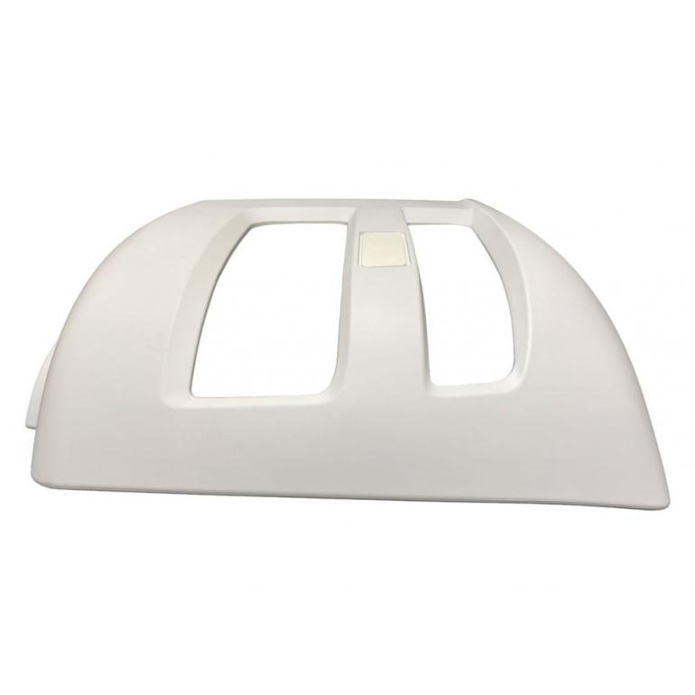 PRIMED FRONT BUMPER CORNER WITH HEADLAMP WASHER DRIVER SIDE RH