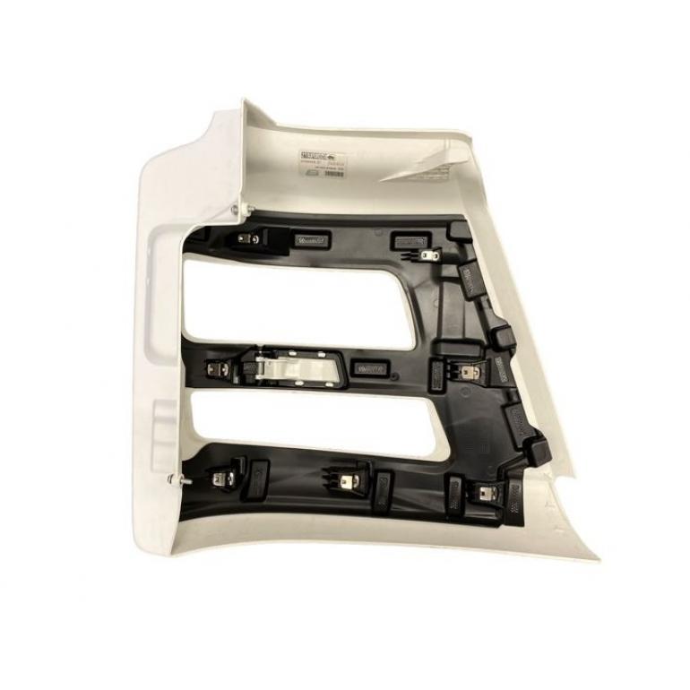PRIMED FRONT BUMPER CORNER WITH HEADLAMP WASHER PASSENGER SIDE LH