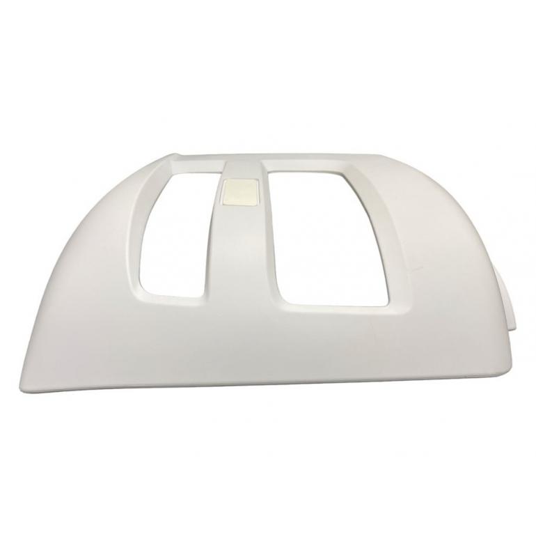 PRIMED FRONT BUMPER CORNER WITH HEADLAMP WASHER PASSENGER SIDE LH