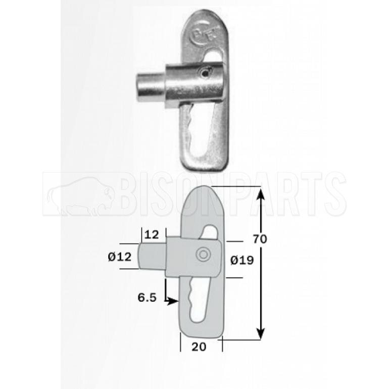 WELD-ON ANTI LOOSE FASTENERS (PKT 10)