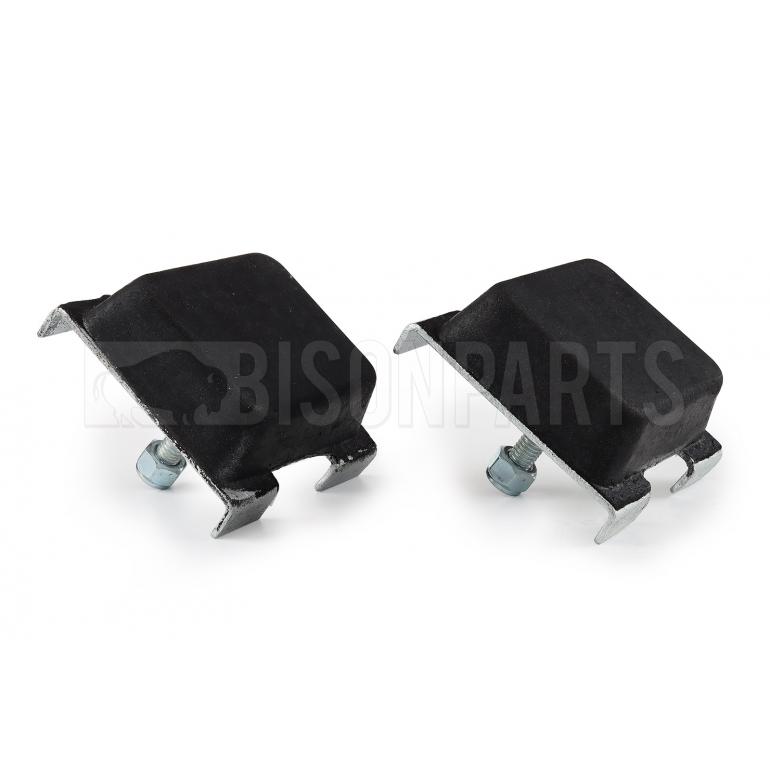 ROAD SPRING RUBBER BUFFER PADS (PAIR)