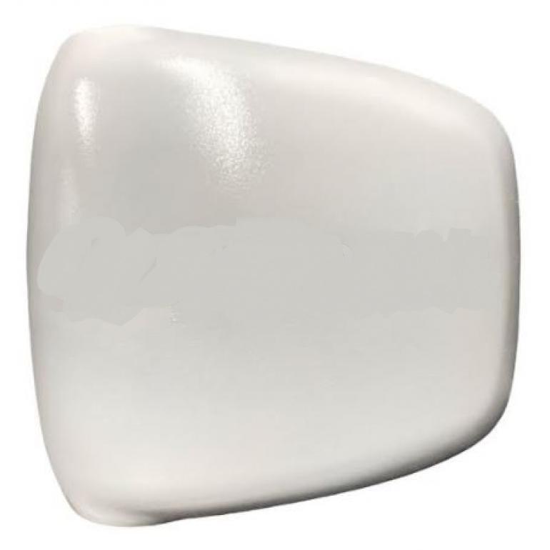 WHITE PAINTED WIDE ANGLE MIRROR BACK COVER FITS RH OR LH