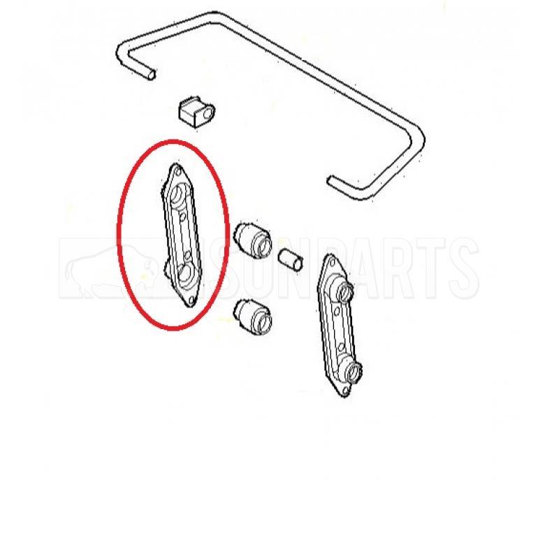 REAR ANTI ROLL STABILISER BAR LOWER DROPARM LINK L270 MM