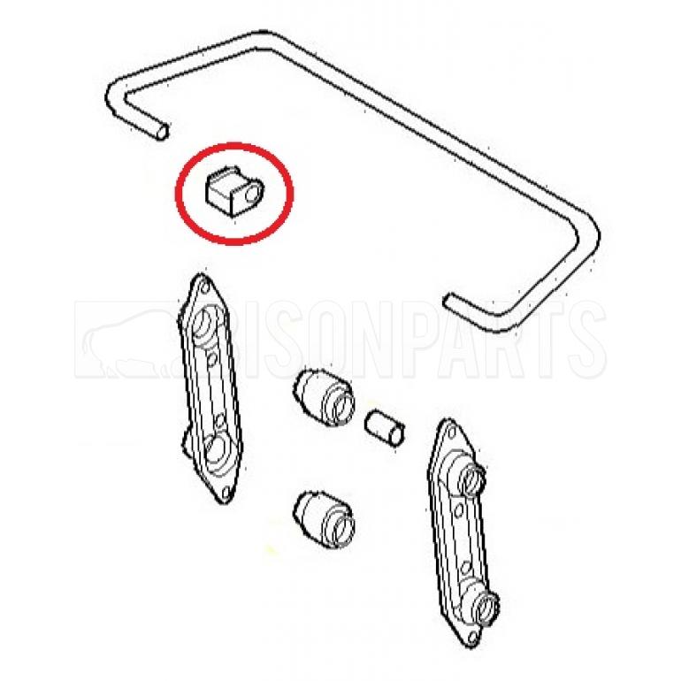 REAR ANTI ROLL BAR STABILIZING BAR CENTRE WRAP BUSH (PAIR)
