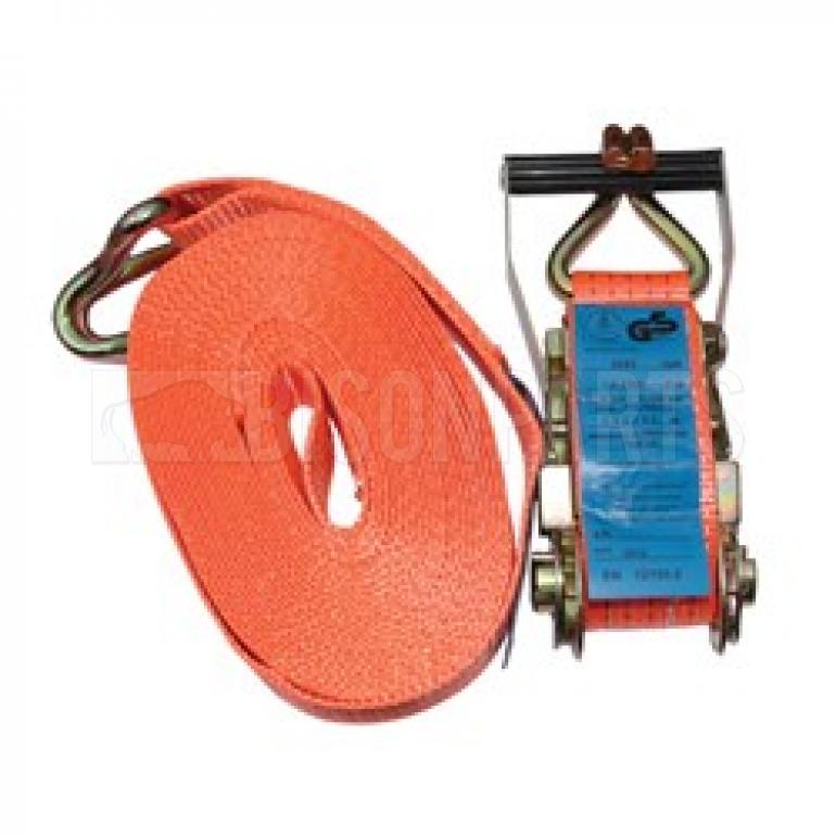 ORANGE PUSH UP HEAVY DUTY RATCHET STRAP 10M