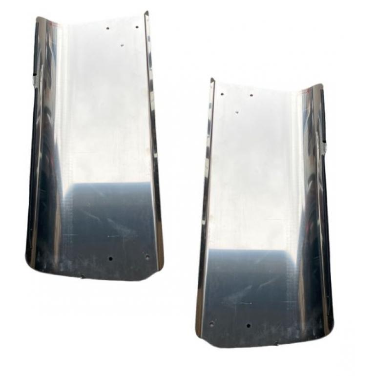 STAINLESS STEEL MIRROR GUARD SET RH & LH (PAIR)