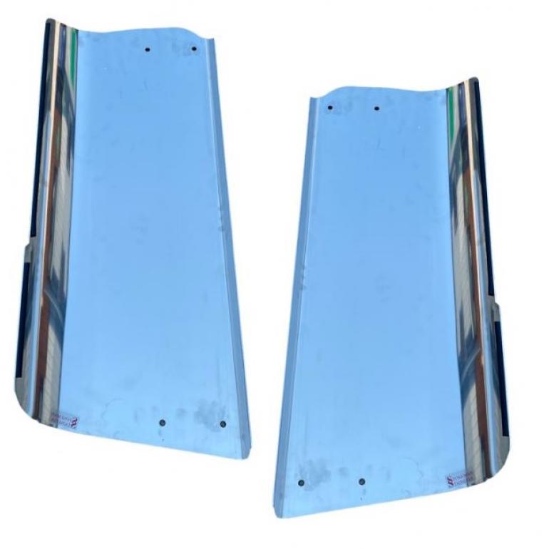STAINLESS STEEL MIRROR GUARD SET 