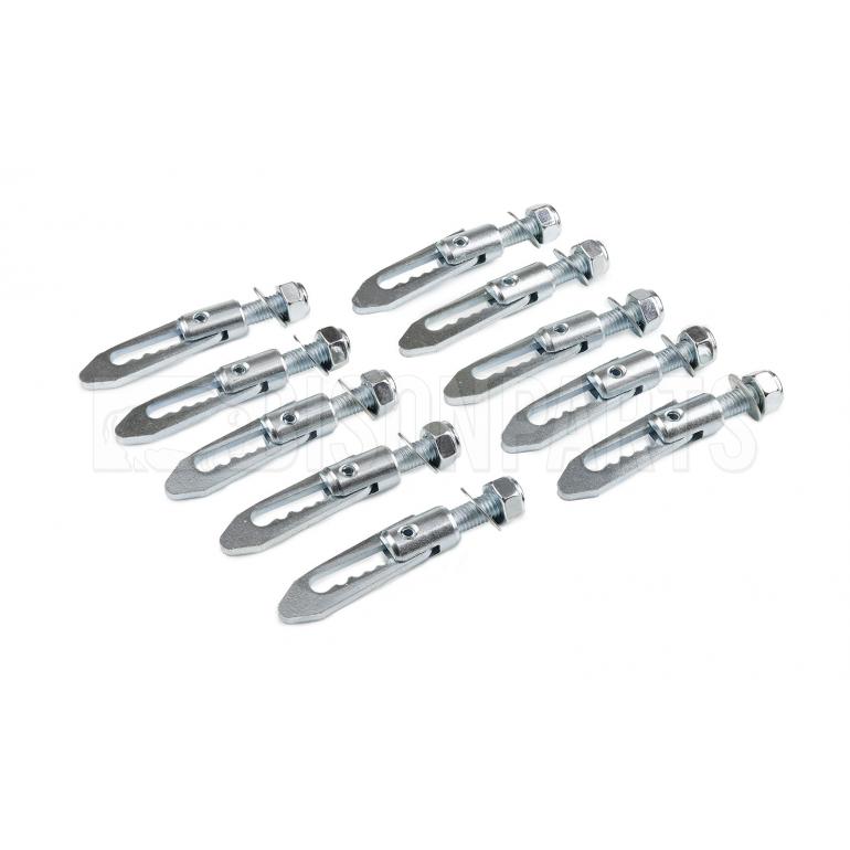 SCREW-ON ANTI LOOSE FASTENERS (PKT 10)