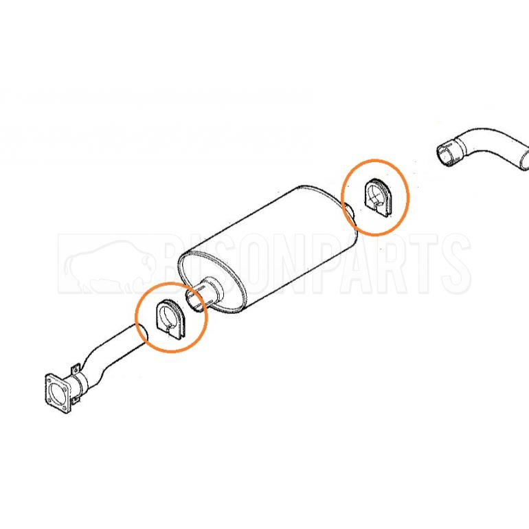 UNIVERSAL EXHAUST CLAMP