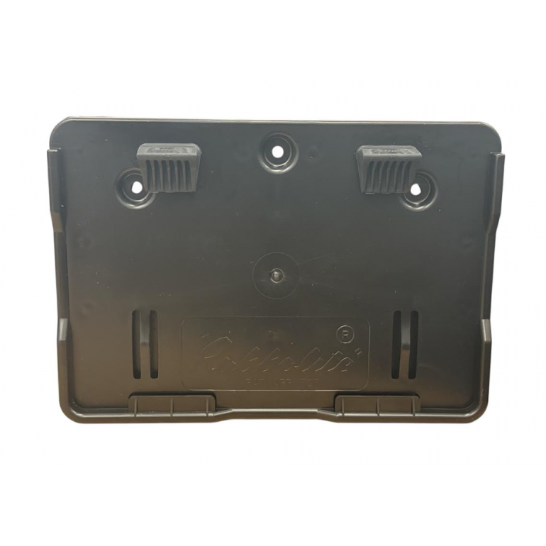 THERMOPLASTIC REGISTRATION NUMBER PLATE HOLDER