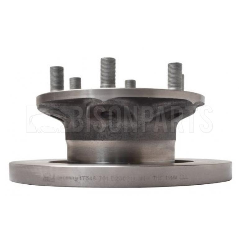 FRONT BRAKE DISC & STUDS