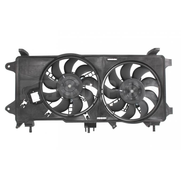 RADIATOR TWIN FAN & COWLING