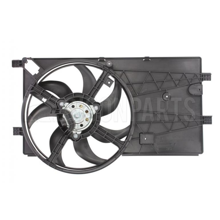 RADIATOR TWIN FAN & COWLING