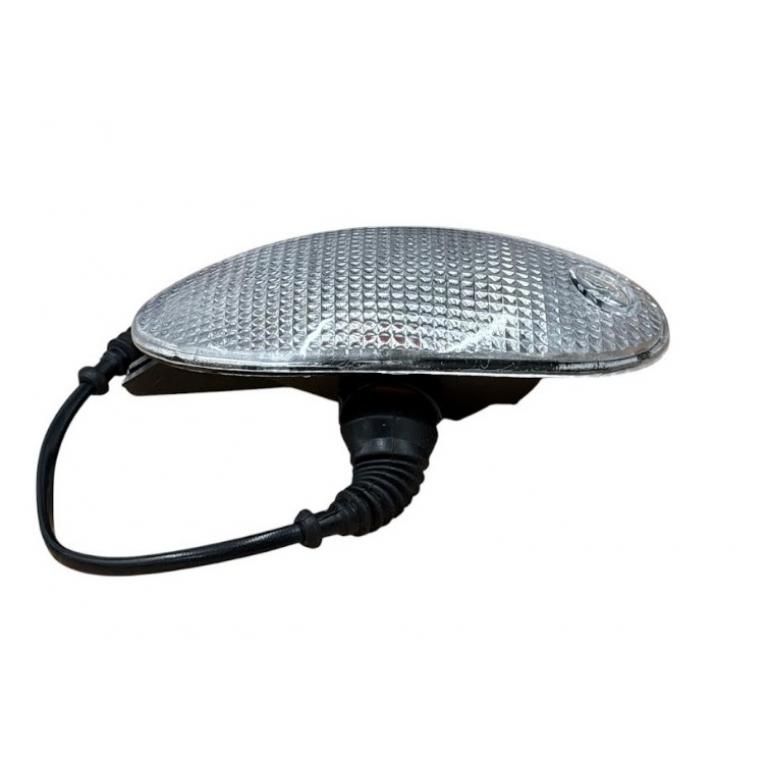 CLEAR ROOF MARKER LAMP C/W OVAL PLUG PASSENGER SIDE LH